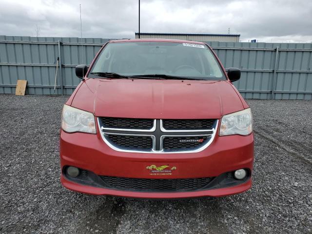 2C4RDGBG2DR679375 - 2013 DODGE GRAND CARA SE RED photo 5