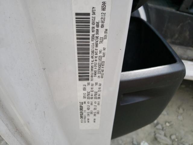 3C6TRVNG6EE110529 - 2014 RAM PROMASTER 1500 STANDARD WHITE photo 12