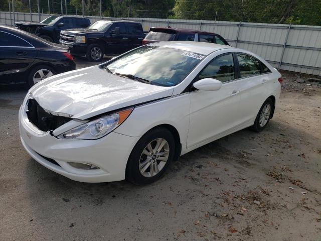 5NPEB4AC7DH805342 - 2013 HYUNDAI SONATA GLS WHITE photo 1