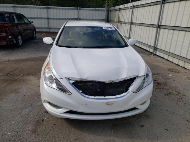 5NPEB4AC7DH805342 - 2013 HYUNDAI SONATA GLS WHITE photo 5