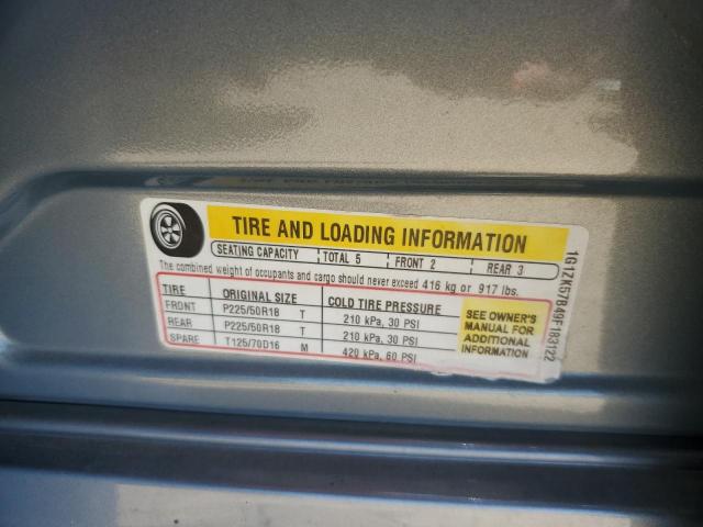 1G1ZK57B49F183122 - 2009 CHEVROLET MALIBU LTZ ვერცხლისფერი ფოტო 12