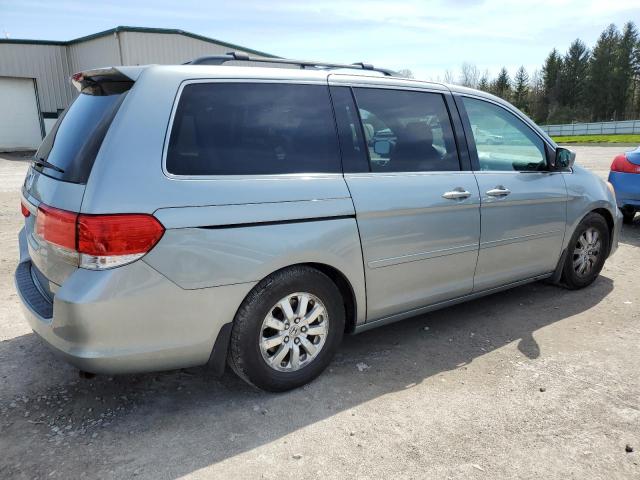 5FNRL3H63AB093026 - 2010 HONDA ODYSSEY EXL BLUE photo 3