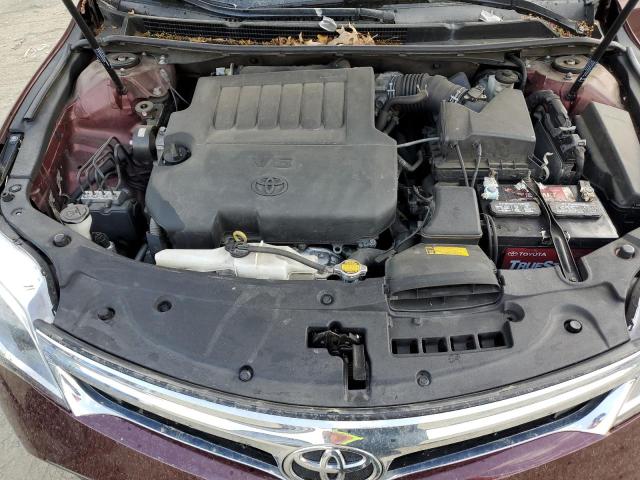 4T1BK1EB7DU005015 - 2013 TOYOTA AVALON BASE 栗色 照片 11