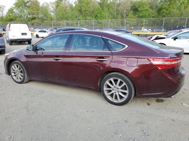 4T1BK1EB7DU005015 - 2013 TOYOTA AVALON BASE MAROON photo 2