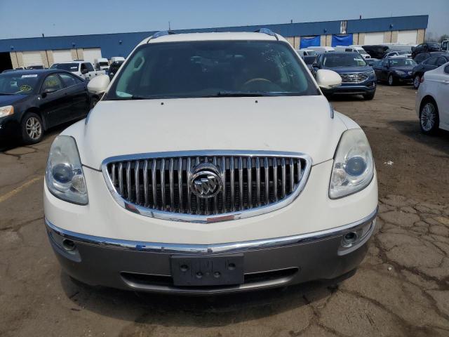 5GALRAED1AJ124781 - 2010 BUICK ENCLAVE CX WHITE photo 5