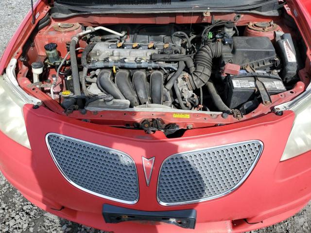 5Y2SL63855Z413572 - 2005 PONTIAC VIBE RED photo 12