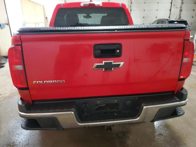 1GCGTBE36F1141940 - 2015 CHEVROLET COLORADO LT RED photo 6