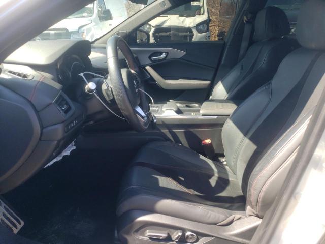 19UUB6F59MA004471 - 2021 ACURA TLX TECH A SILVER photo 7