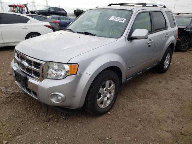 1FMCU59349KB39301 - 2009 FORD ESCAPE HYBRID SILVER photo 1