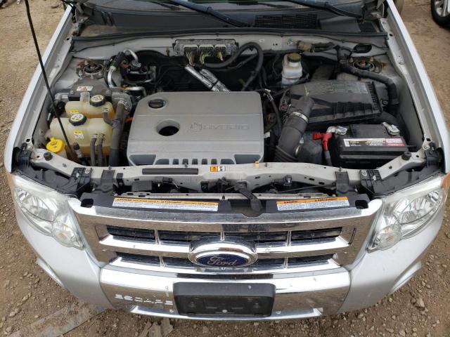 1FMCU59349KB39301 - 2009 FORD ESCAPE HYBRID SILVER photo 11