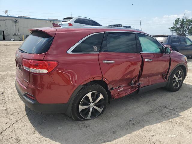 5XYPH4A51JG367445 - 2018 KIA SORENTO EX RED photo 3