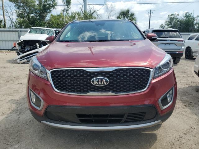 5XYPH4A51JG367445 - 2018 KIA SORENTO EX RED photo 5