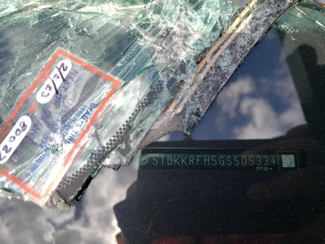 5TDKKRFH5GS505334 - 2016 TOYOTA HIGHLANDER XLE WHITE photo 12