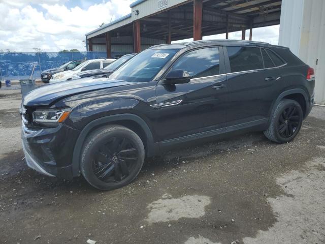 1V2JC2CA8MC204608 - 2021 VOLKSWAGEN ATLAS CROS SE BLACK photo 1