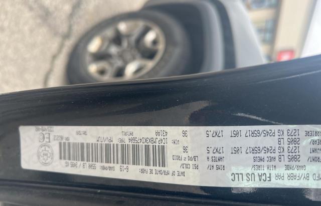 1C4PJMBX3KD475604 - 2019 JEEP CHEROKEE TRAILHAWK BLACK photo 10