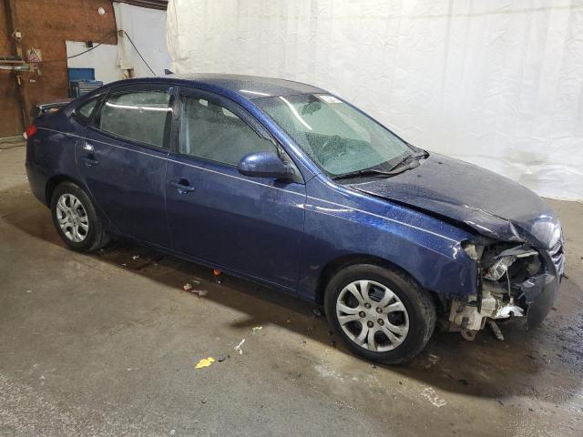 KMHDU4AD0AU840509 - 2010 HYUNDAI ELANTRA BLUE BLUE photo 4