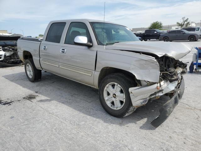 2GCEC13V671113573 - 2007 CHEVROLET SILVERADO C1500 CLASSIC CREW CAB GRAY photo 4