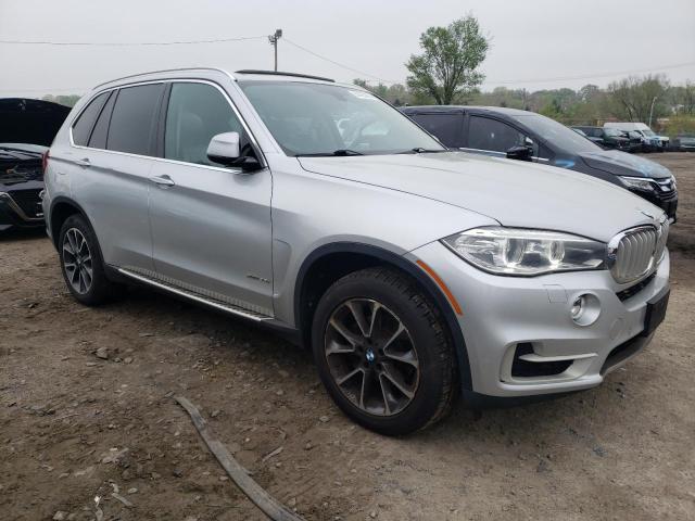 5UXKR0C57E0K51870 - 2014 BMW X5 XDRIVE35I SILVER photo 4