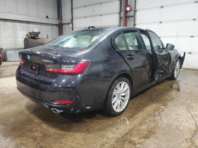 3MW39FS08P8C88897 - 2023 BMW 330XE BLACK photo 3