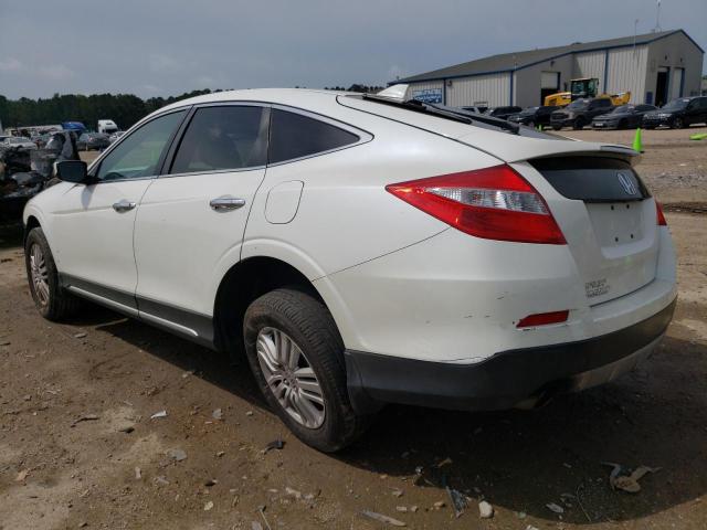 5J6TF3H39FL000186 - 2015 HONDA CROSSTOUR EX WHITE photo 2