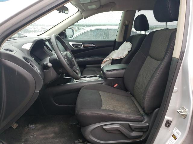 5N1DR2MNXKC653229 - 2019 NISSAN PATHFINDER S SILVER photo 7