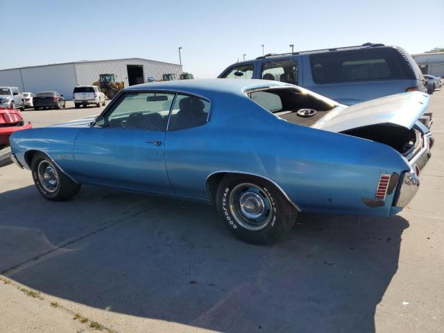 1C37H2K575829 - 1972 CHEVROLET UK BLUE photo 2