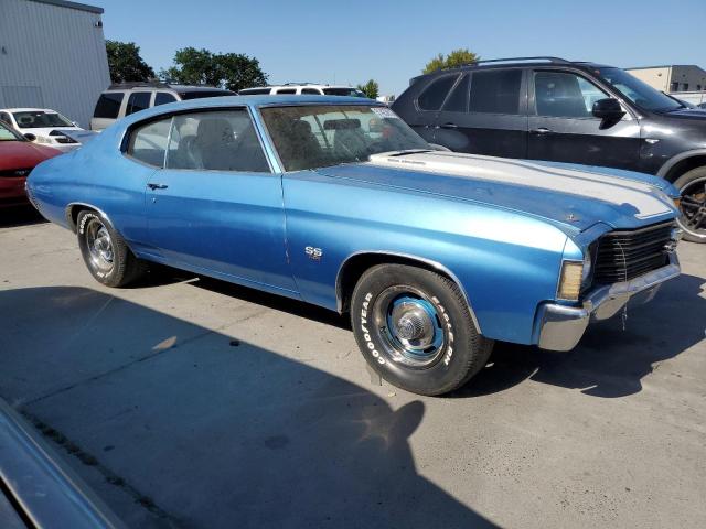 1C37H2K575829 - 1972 CHEVROLET UK BLUE photo 4