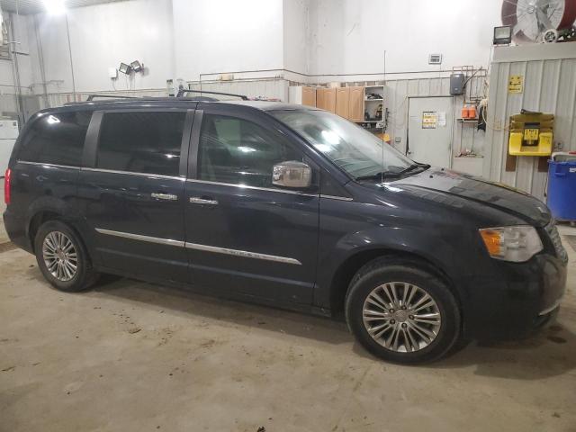 2C4RC1CG2DR769379 - 2013 CHRYSLER TOWN & COU TOURING L BLUE photo 4