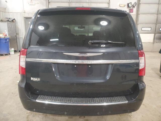 2C4RC1CG2DR769379 - 2013 CHRYSLER TOWN & COU TOURING L BLUE photo 6