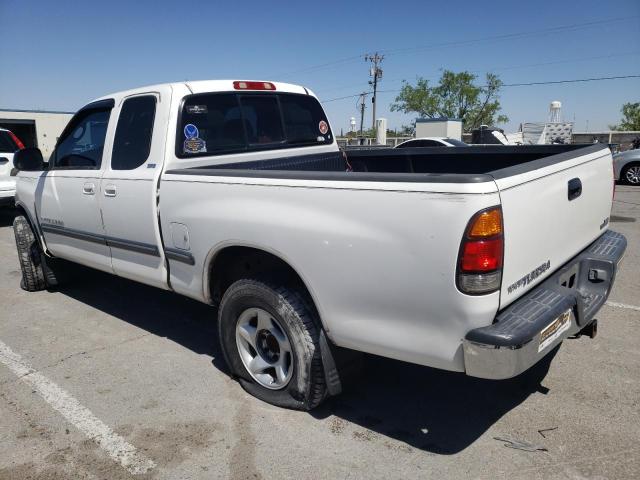 5TBRT34182S275465 - 2002 TOYOTA TUNDRA ACCESS CAB WHITE photo 2