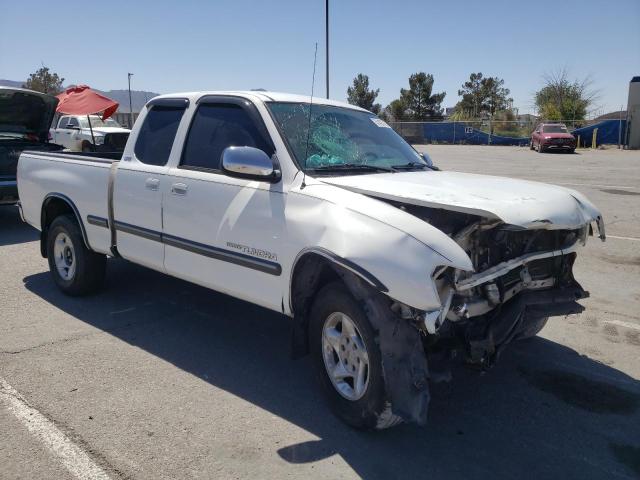 5TBRT34182S275465 - 2002 TOYOTA TUNDRA ACCESS CAB WHITE photo 4