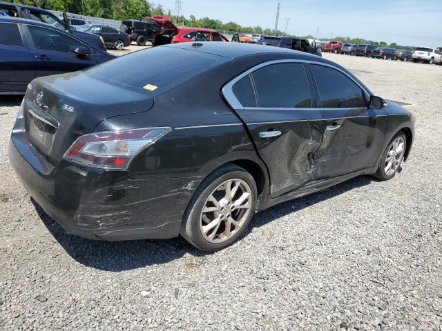 1N4AA5AP2CC860114 - 2012 NISSAN MAXIMA S BLACK photo 3