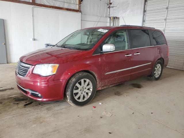 2C4RC1CG9CR393245 - 2012 CHRYSLER TOWN & COU TOURING L MAROON photo 1