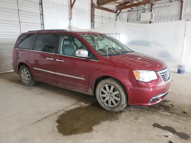 2C4RC1CG9CR393245 - 2012 CHRYSLER TOWN & COU TOURING L MAROON photo 4