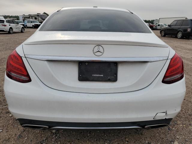 55SWF4KBXFU018612 - 2015 MERCEDES-BENZ C 300 4MATIC WHITE photo 6