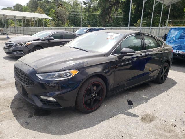 3FA6P0VP0HR352671 - 2017 FORD FUSION SPORT BLACK photo 1