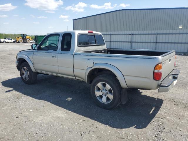 5TESN92N34Z354902 - 2004 TOYOTA TACOMA XTRACAB PRERUNNER ვერცხლისფერი ფოტო 2