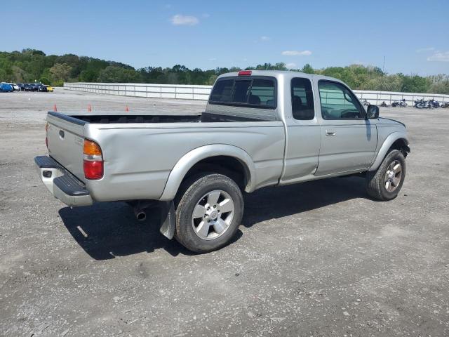 5TESN92N34Z354902 - 2004 TOYOTA TACOMA XTRACAB PRERUNNER ვერცხლისფერი ფოტო 3