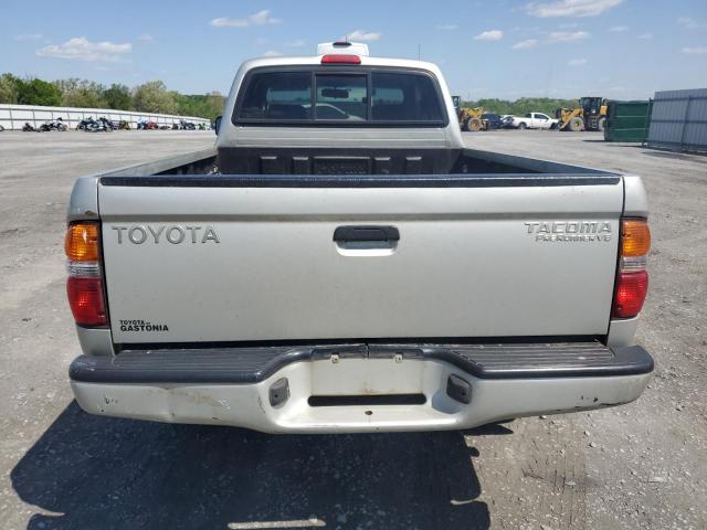 5TESN92N34Z354902 - 2004 TOYOTA TACOMA XTRACAB PRERUNNER ვერცხლისფერი ფოტო 6