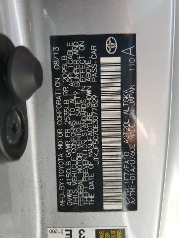 JTKJF5C70E3077829 - 2014 TOYOTA SCION TC Gümüş foto 13