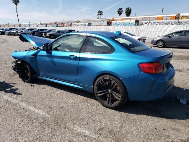 WBS1J5C51J7B70247 - 2018 BMW M2 Azul foto 2