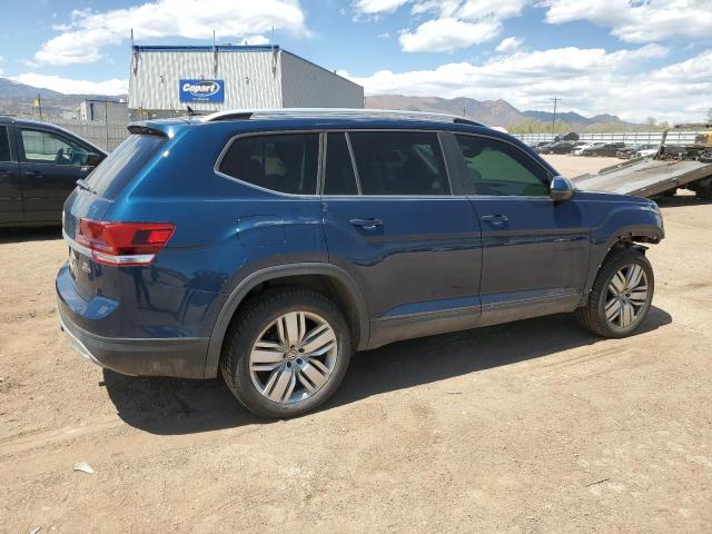 1V2UR2CA7KC615670 - 2019 VOLKSWAGEN ATLAS SE BLUE photo 3