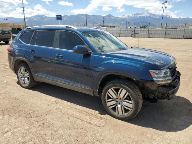 1V2UR2CA7KC615670 - 2019 VOLKSWAGEN ATLAS SE BLUE photo 4