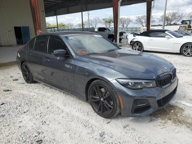 3MW5R1J06N8C40597 - 2022 BMW 330I GRAY photo 4