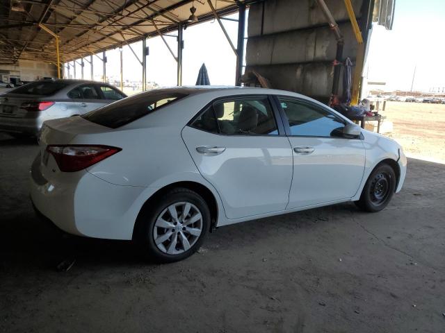 5YFBURHE2FP221860 - 2015 TOYOTA COROLLA L WHITE photo 3