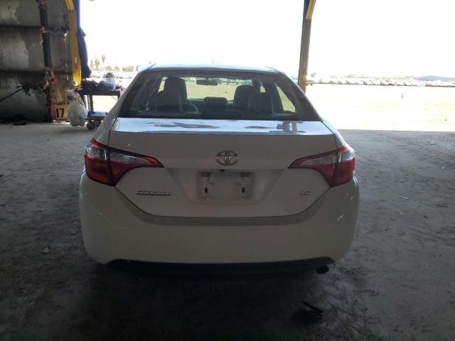 5YFBURHE2FP221860 - 2015 TOYOTA COROLLA L WHITE photo 6