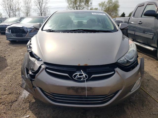 5NPDH4AEXCH111691 - 2012 HYUNDAI ELANTRA GLS TAN photo 5