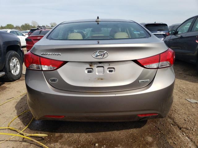 5NPDH4AEXCH111691 - 2012 HYUNDAI ELANTRA GLS TAN photo 6