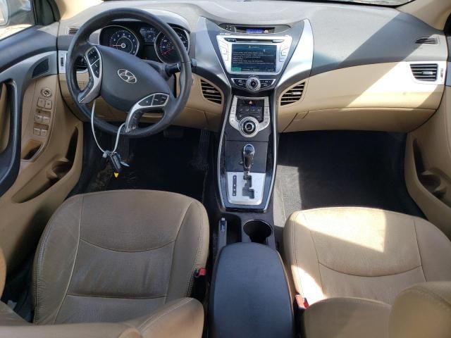 5NPDH4AEXCH111691 - 2012 HYUNDAI ELANTRA GLS TAN photo 8