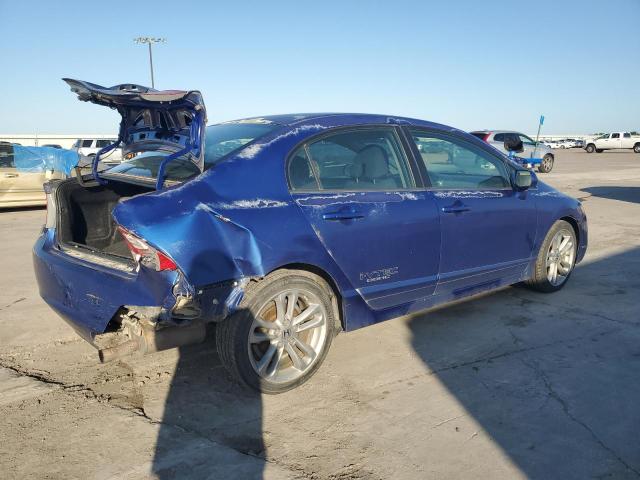 2HGFA555X8H703171 - 2008 HONDA CIVIC SI BLUE photo 3